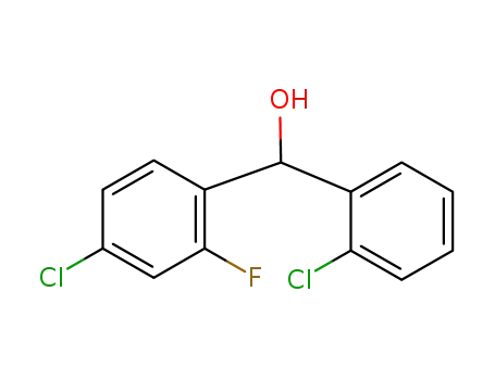 (4-chloro-2-fluorophenyl)(2-chlorophenyl)methanol