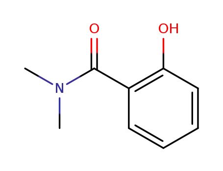 Molecular Structure of 1778-08-1 (2-Hydroxy-N,N-dimethyl-benzamide)