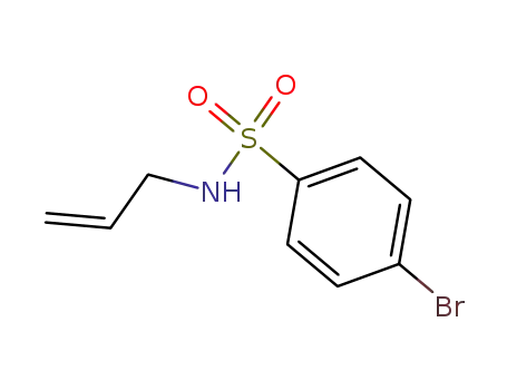 Molecular Structure of 830-41-1 (N-Allyl-4-bromobenzenesulfonamide)