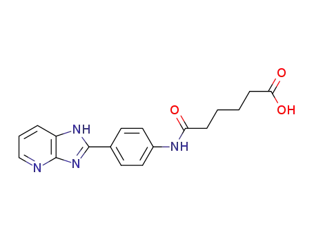6-((4-(1H-imidazo[4,5-b]pyridin-2-yl)phenyl)amino)-6-oxohexanoic acid
