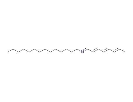 (E)-N-((2E,4E,6E)-octatrien-1-ylidene)-tetradecan-1-amine