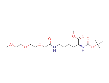 (S)-methyl 16-(tert-butoxycarbonylamino)-10-oxo-2,5,8-trioxa-11-azaheptadecan-17-oate
