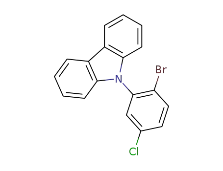 9-(2-bromo-5-chlorophenyl)-9H-carbazole