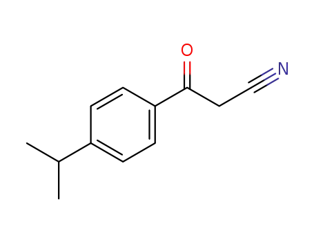 3-oxo-3-[4-(propan-2-yl)phenyl]propanenitrile