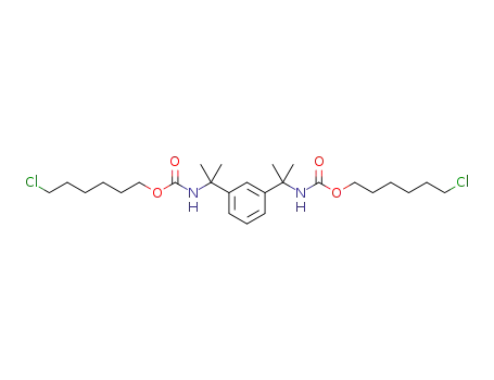 bis(6-chlorohexyl) (1,3-phenylenebis(propane-2,2-diyl))dicarbamate
