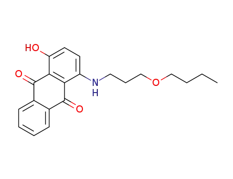 1-(n-butoxypropylamino)-4-hydroxy-9,10-anthracenedione