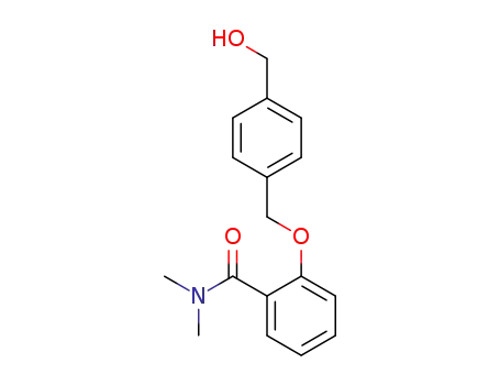 2-((4-(hydroxymethyl)benzyl)oxy)-N,N-dimethylbenzamide