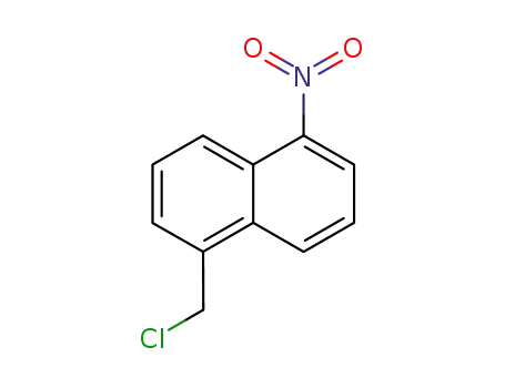 Molecular Structure of 6625-54-3 (1-(chloromethyl)-5-nitro-naphthalene)
