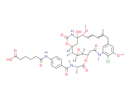 maytansin-N-methyl-L-alanine-N-(4-amino)benzamide-adipic acid