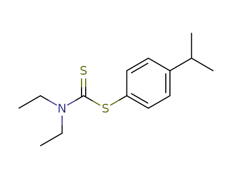 4-isopropylphenyl diethylcarbamodithioate
