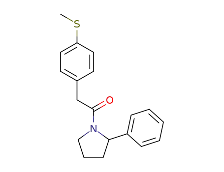 2-(4-(methylthio)phenyl)-1-(2-phenylpyrrolidin-1-yl)ethan-1-one