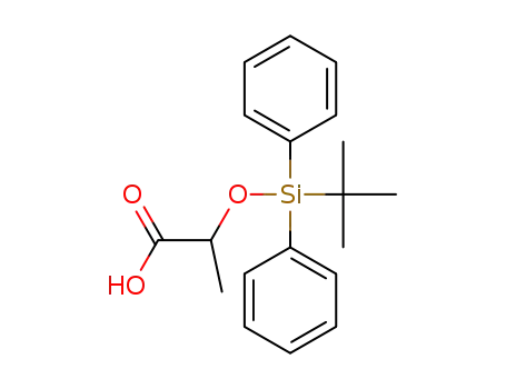 2-((tert-butyldiphenylsilyl)oxy)propanoic acid