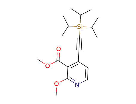 methyl 2-methoxy-4-((triisopropylsilyl)ethynyl)nicotinate
