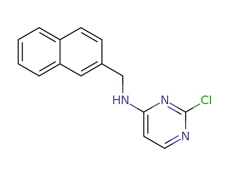 2-chloro-N-(naphthalen-2'-ylmethyl)pyrimidin-4-amine