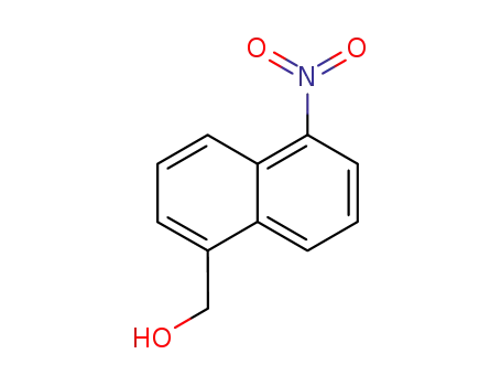 Molecular Structure of 99972-57-3 ((5-Nitronaphthalen-1-yl)-methanol)