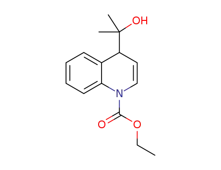 ethyl 4-(2-hydroxypropan-2-yl)quinoline-1(4H)-carboxylate