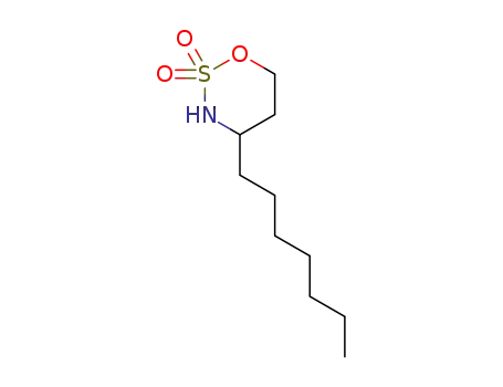 4-heptyl-1,2,3-oxathiazinane 2,2-dioxide