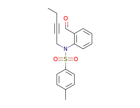 N-(2-formylphenyl)-4-methyl-N-(pent-2-yn-1-yl)benzenesulfonamide