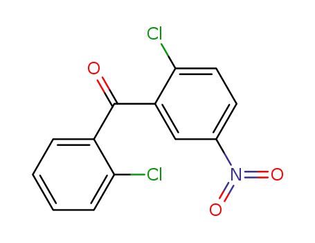 Molecular Structure of 54534-72-4 (22DICHLORO5NITROBENZOPHENONE)