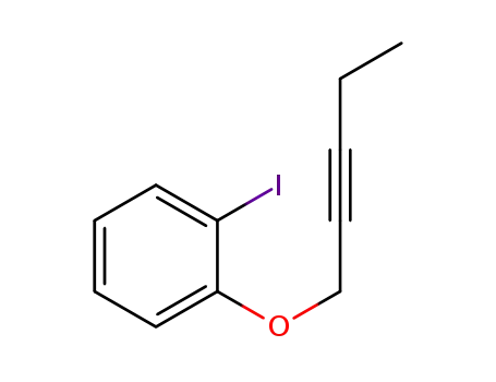 1-iodo-2-(pent-2-yn-1-yloxy)benzene