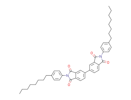 3,3′,4,4′‐biphenyltetracarboxy‐N,N′‐bis‐(4‐n‐octylphenyl)diimide