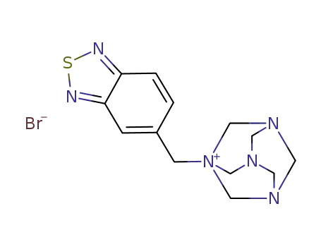 1-benzo[1,2,5]thiadiazol-5-ylmethyl-1,3,5,7-tetraaza-adamantanium; bromide