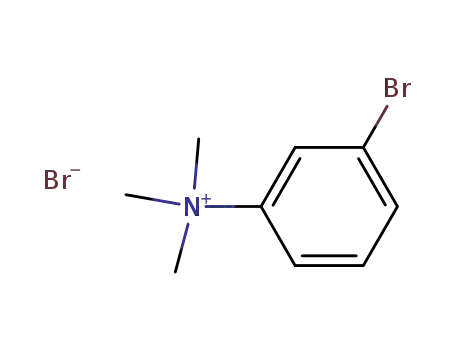 3-bromo-tri-N-methyl-anilinium; bromide