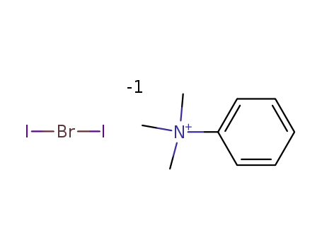 tri-N-methyl-anilinium; bromide, compound with iodine