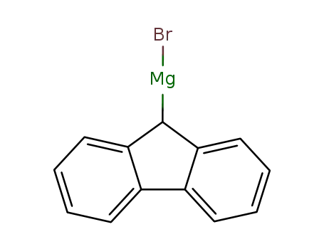 Molecular Structure of 91805-36-6 (Magnesium, bromo-9H-fluoren-9-yl-)