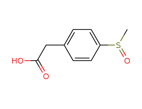 2-(4-(methylsulfinyl)phenyl)acetic acid