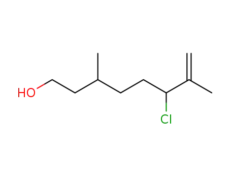 6-chloro-3,7-dimethylocta-7-en-1-ol