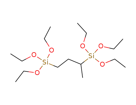 Molecular Structure of 137963-74-7 (3,9-Dioxa-4,8-disilaundecane, 4,4,8,8-tetraethoxy-5-methyl-)