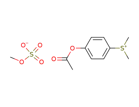 (4-acetoxyphenyl)-dimethylsulphonium methyl sulphate
