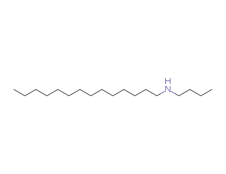 Molecular Structure of 19141-94-7 (1-Tetradecanamine, N-butyl-)