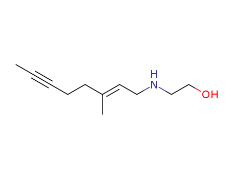 2-<(3'-methyl-2'-octen-6'-ynyl)amino>ethanol