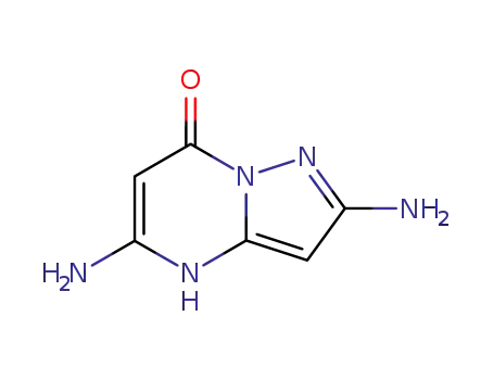 2,5-Diamino-pyrazolo<1,5-a>pyrimidin-7(4H)-on