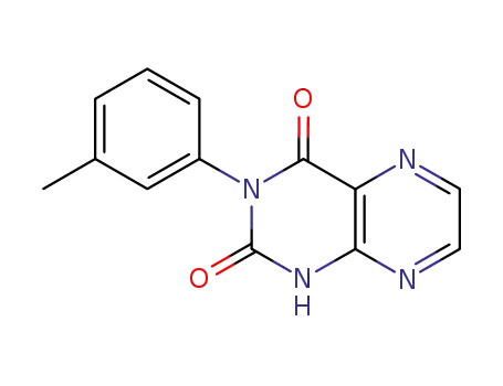 3-m-tolyl-2,4(1H,3H)-pteridinedione