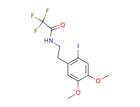 2,2,2-trifluoro-N-<2-(2-iodo-4,5-dimethoxyphenyl)ethyl>acetamide