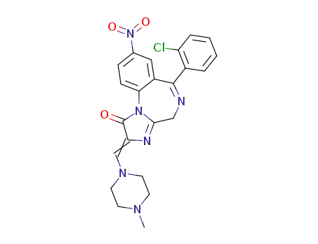 Molecular Structure of 61197-73-7 (Loprazolam)