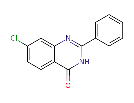 Molecular Structure of 7012-94-4 (4(1H)-Quinazolinone, 7-chloro-2-phenyl-)