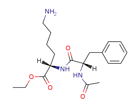 (S)-2-((S)-2-Acetylamino-3-phenyl-propionylamino)-6-amino-hexanoic acid ethyl ester