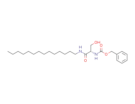N-benzyloxycarbonyl-L-serine myristylamide