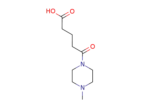 Molecular Structure of 75727-47-8 (5-(4-METHYL-PIPERAZIN-1-YL)-5-OXO-PENTANOIC ACID)