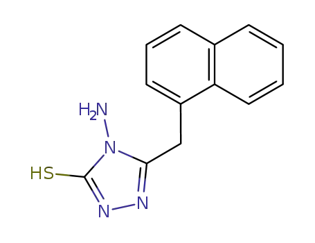 4-amino-5-(naphthalen-1-yl-methyl)-3-mercapto-1,2,4-triazole