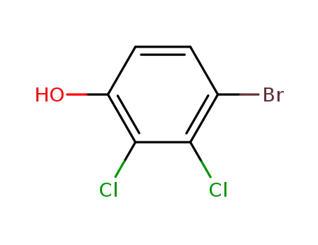 Molecular Structure of 1940-44-9 (4-BROMO-2,3-DICHLOROPHENOL)