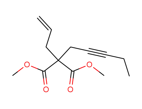 dimethyl 2-allyl-2-(pent-2-ynyl)malonate