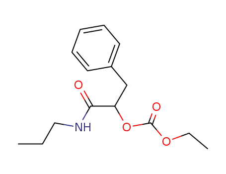 carbonic acid ethyl ester 2-phenyl-1-propylcarbamoyl-ethyl ester