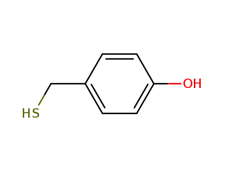 Molecular Structure of 89639-61-2 (Phenol, 4-(mercaptomethyl)-)