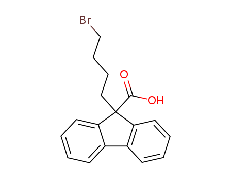 9-(4-BROMOBUTYL)-9H-FLUORENE-9-CARBOXYLIC ACID