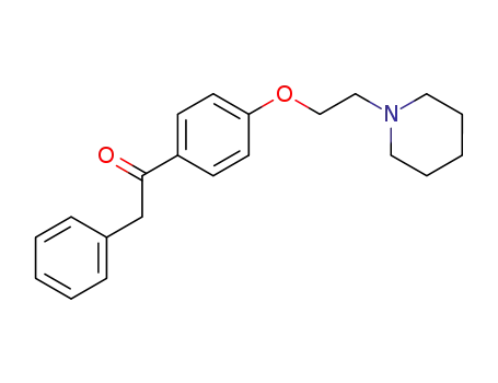 2-phenyl(4-piperidinylethoxyphenyl)ethan-1-one